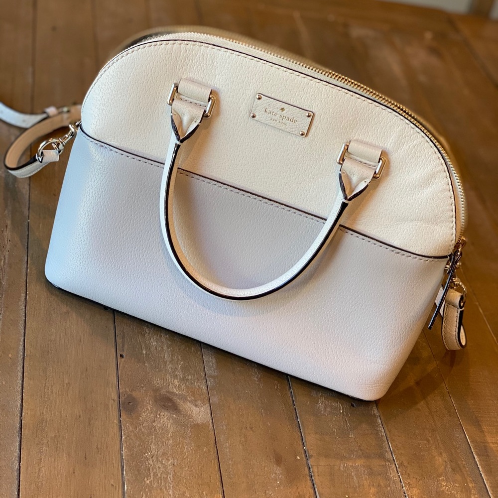 Two Tone Kate Spade leather Handbag